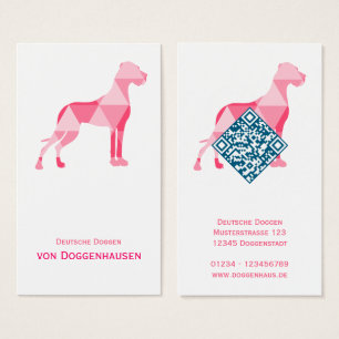 Triangle Dogge – Grande Danés Abstrato