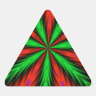 Triangular Adesivo de Cores