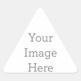 Triangular Crie seu próprio adesivo de triângulo