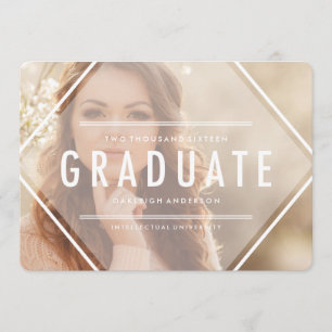 Triângulo Boêmico Anúncio de Graduação de Foto