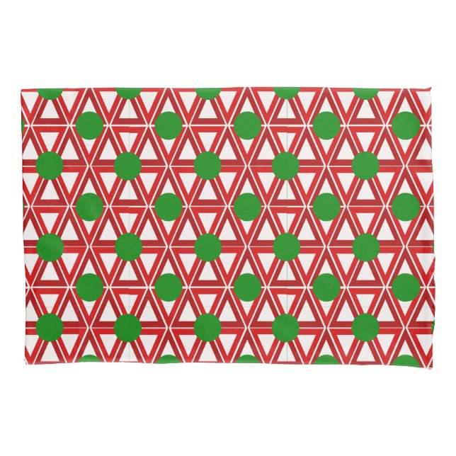 Triângulo de Natal Quilt (Frente)