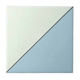 Triângulo Geométrico Abstrato Azul Moderno
