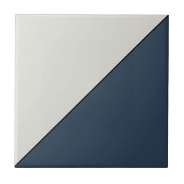 Triângulo Geométrico Azul Escuro Abstrato moderno