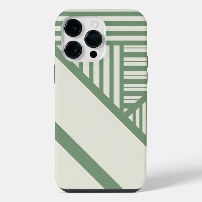 Triângulo strips em verde (Verso)