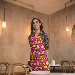 Triângulos Amarelos Cor-de-Rosa