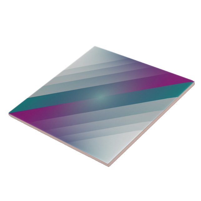 Triângulos de cinza magenta teal (Lateral)