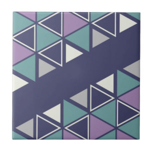 Triângulos Geométricos Retroativos Multicolores