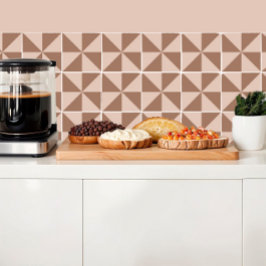 Triângulos Mocha padrão geométrico