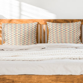 Triângulos Pequenos Coloridos Queda Padrão Geométr