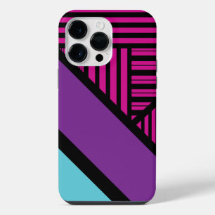 Triângulos - Rosa, Roxo, Azul e Preto