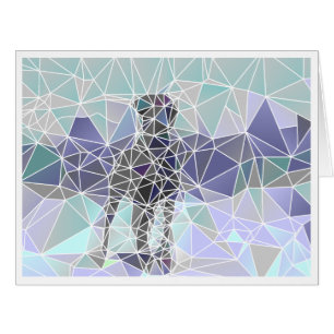 Triangulus grande do cartão de great dane