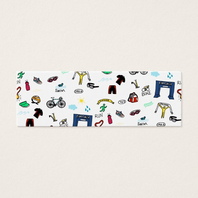 Triathlon Doodles (Frente)