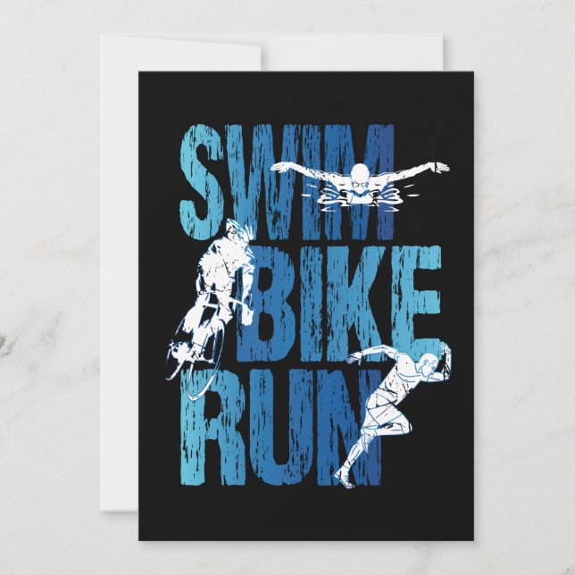 Triathlon - Natação Bike Run (Frente)