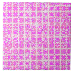 Tribal Batik - tons de rosa e orquídea