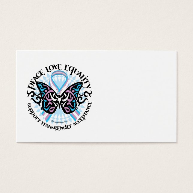 Tribal da Borboleta Transgênero (Frente)