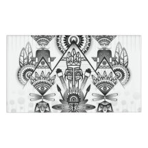 Tribal Nativo abstrato