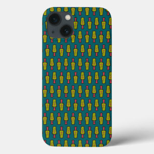 Tribal Preto Amarelo Vermelho, Chá: Caso do iPad C