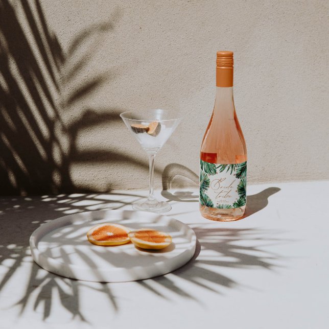 Tribo Tropical Bachelorette Bride (Criador carregado)