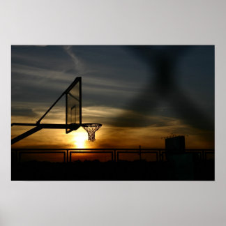 Tribunal de Basquete e Poster de Sunset