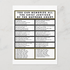 Tribunal Supremo Cartão postal Funny Chefe de Just