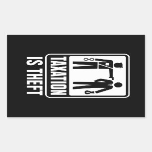 Tributação é o adesivo furto