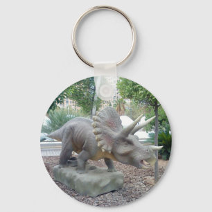 Tricerátops Dinossauro Chaveiro