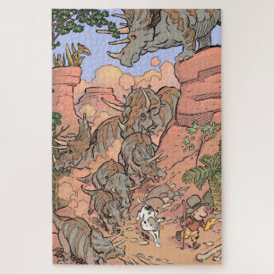 Triceratops Quebra-cabeça