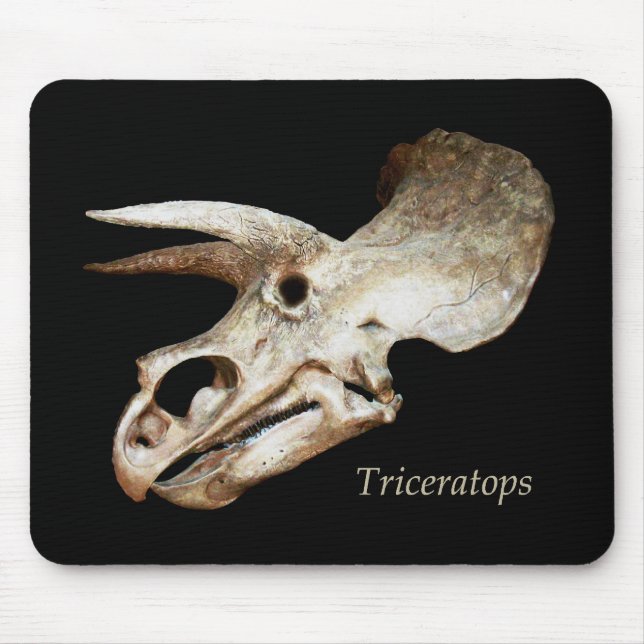 Triceratops Skull Mousepad (Frente)