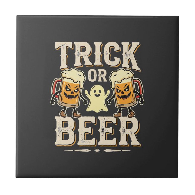 Trick or Beer Design de Cerveja de Halloween_1 (Frente)