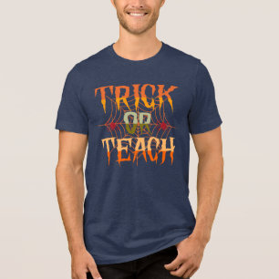 Trick Or Teach Halloween Arte Design Para Professo