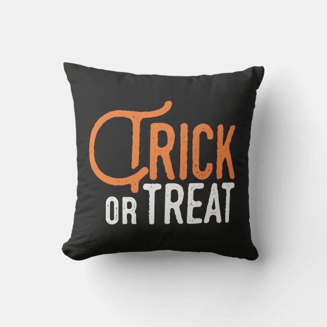 Trick or Treat | Almofada de Halloween (Frente)