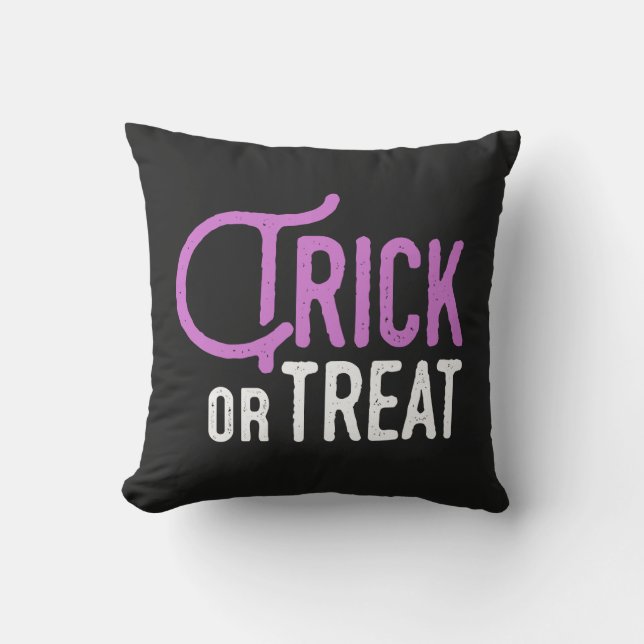 Trick or Treat | Almofada de Halloween (Frente)