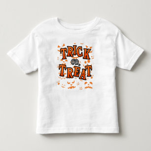 Trick Ou Tratar Camisetas De Vestuário Do Hallowee