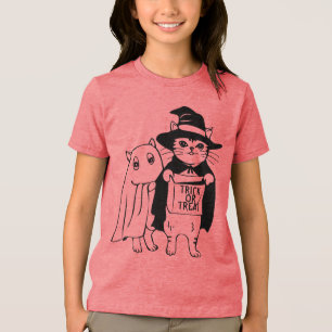 Trick ou Tratar o Fantasma da Bruxa de Halloween