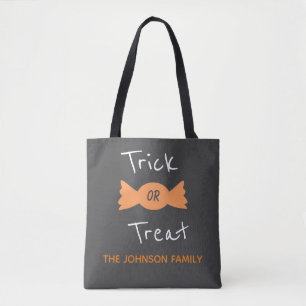 Trick ou trate a bolsa do Dia das Bruxas
