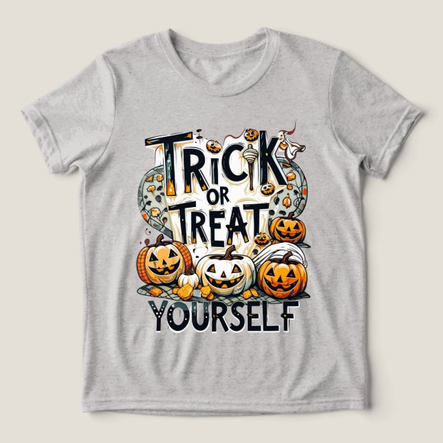 Trick Ou Trate-Se - Dia das Bruxas (Design frontal)
