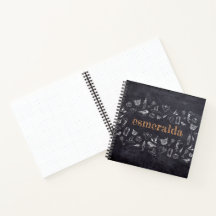 Trick ou trate Vintage Chalkboard Name Halloween
