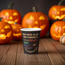 Trick ou Treat Assombrado Personalizado de Hallowe