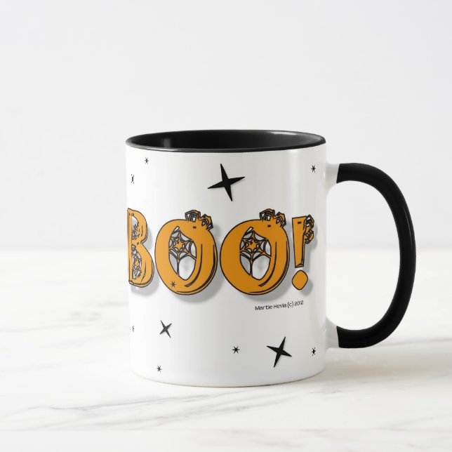 Trick ou Treat do Halloween / Boo! Caneca (Direita)