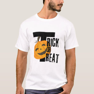 Trick Ou Treine A Camisa De Abóbora Do Sorriso De 