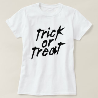 Trick ou Treine a camisa do Halloween