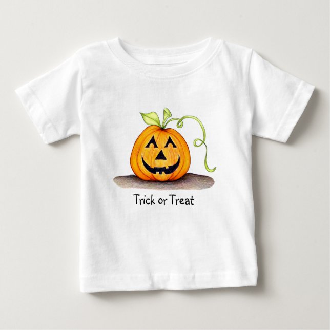 Trick ou Treine a Camisa do Toddler (Frente)