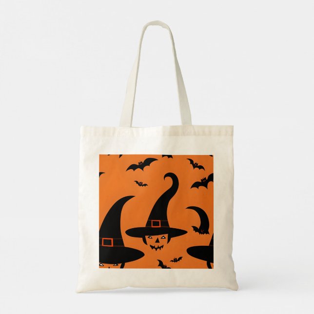 Trick ou Treine Bag, Bolsa de Halloween (Verso)