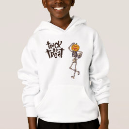 Trick ou Treine Jack O'Lantern Pumpkin Hoodie
