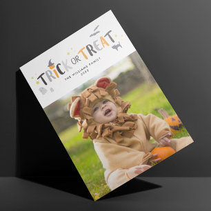 Trick ou Treine o Cartão com fotos de Dia das Brux