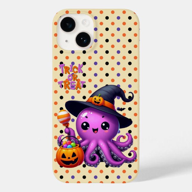 Trick ou Treine Octopus Halloween (Verso)