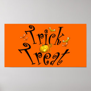 Trick ou Treine Poster