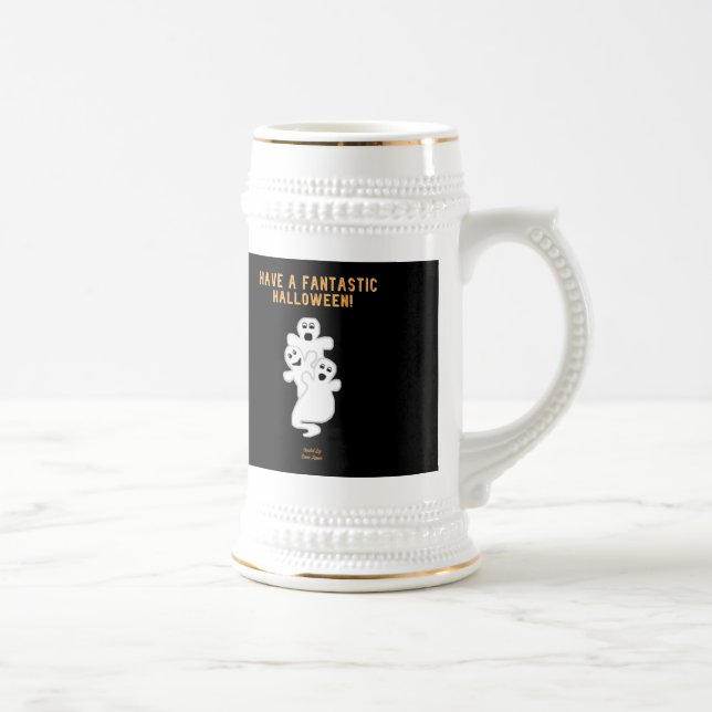 Trickster Ghosts Caneca de cerveja Mug (Direita)