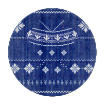 Tricô Norueguês Azul, Tábua de Corte