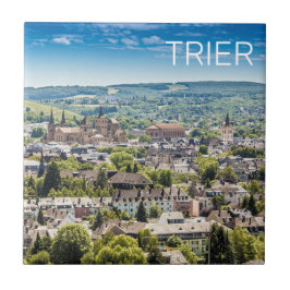 Trier Cityscape Panorama Moselle Alemanha Souvenir